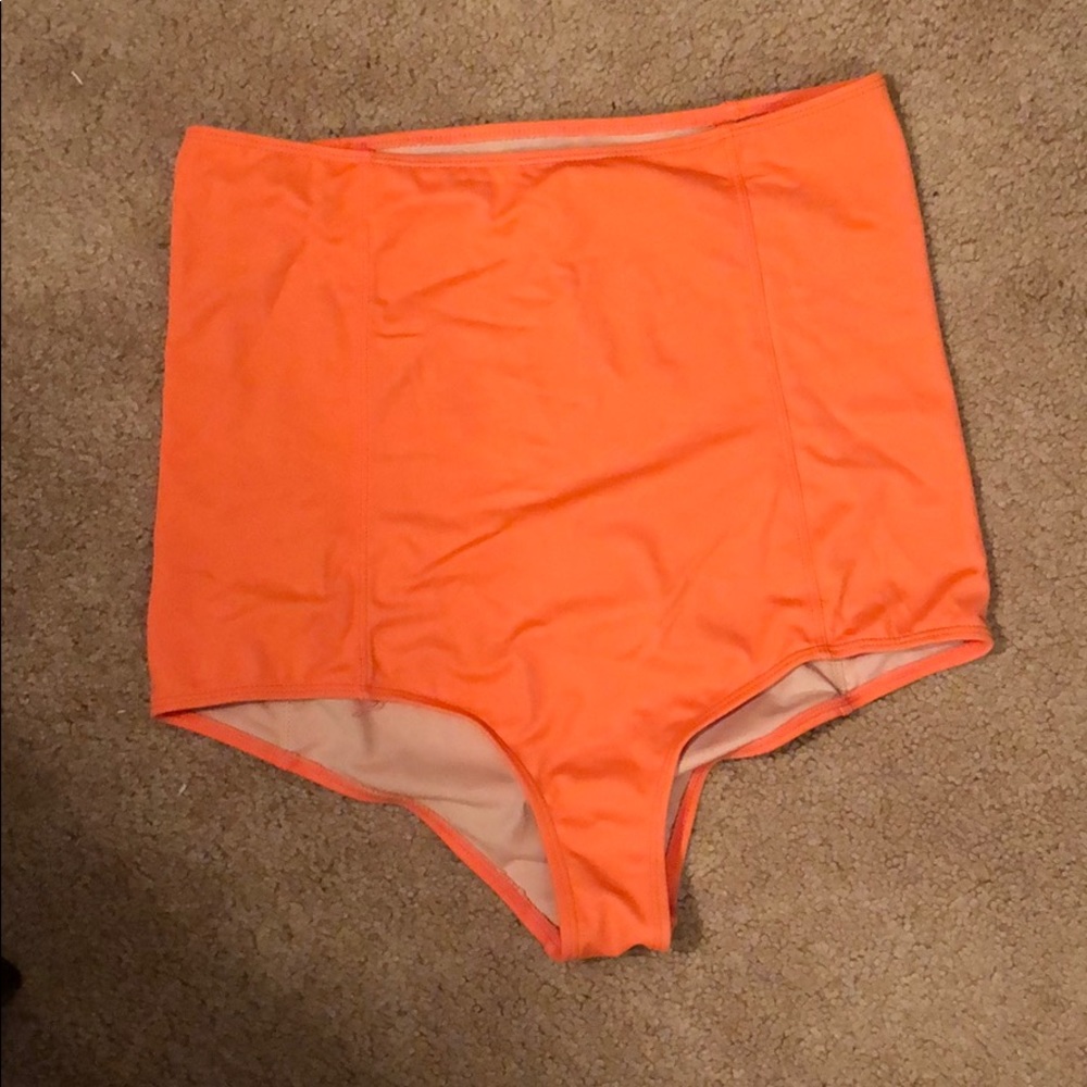 Kortni Jeane Extended High Waist Swim Bottoms
